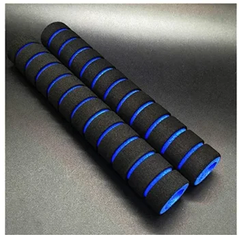 Bike HandleBar Grip Cover 22cm Long Big Size 2pcs Racing Bicycle Motorcycle Handle Bar Foam Sponge Grip Cover Non slip Soft Handlebar Bike Bicycle Grips