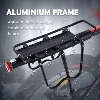 Adjustable Bicycle Rear Carrier for MTB Bike Seat Back Seat