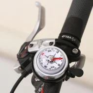 Compass Bicycle Bell Mountain Bike Aluminum Alloy Compass Bell Horn Car Bell For Bicycle Accessories 1pc