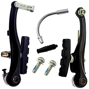 Bicycle V Brake Front Set Metallic Black Bicycle Parts brake pads V brake Bicycle Accessories Bike
