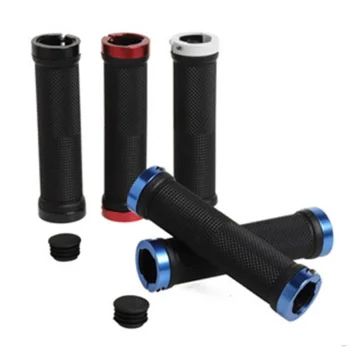 Cycling Lock on Anti Slip Bicycle Handlebar Handle Grips for MTB BMX