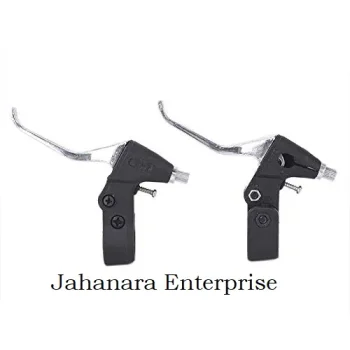 Aluminum Bicycle Brake Handle 2 finger Mountain Bike Cycling Brake Levers Bike Bicycle V Brake Bicycle Accessories 2 pcs