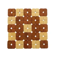 Bamboo Wooden Table Mat, Dining Table Heat Resistant Mat, Heat Insulation Pads