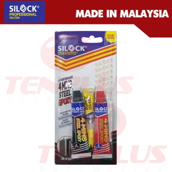 4 Minutes High Strength Fast Curing Steel Epoxy Silock Kit Made In Malaysia