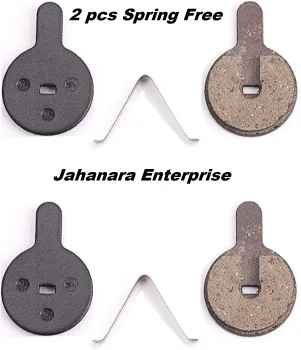 Bicycle Disc Brake Pads Bike shoe pads 4 pcs 2 pc Spring free