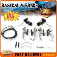 Bicycle V Brake MTB,Cable Wire and Break Lever Full Set