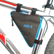 Bike Bag Frame Nylon Bike Triangular Bag Oxford Bag Installation To Mountain Bikes Bicycles Racing Bicycle Bike Triangle Cycling Bicycle Front Tube Frame Pouch 