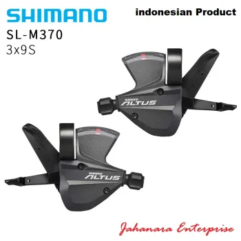 SHIMANO ALTUS SL M370 9 Speed Shifter Definite Trigger 3X9 w Internal Cable Made In Indonesia