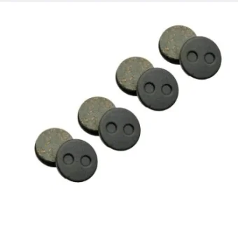 Bicycle Disc Brake Pads Fit For Zoom Aons Disc Brake Diameter Is 21 5Mm Round Pads Bicycle Accessories 2 pcs