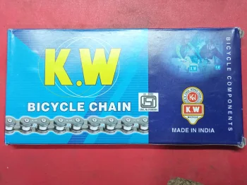 KW BICYCLE CHAIN 1 SPEED BIG SIZE LINK MADE IN INDIA