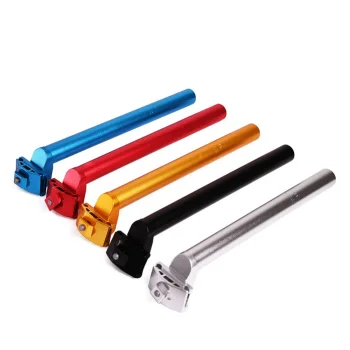 Bicycle Seat Post All Aluminum Saddle Tube 27 2 300MM Mountain Bike Seatpost Bicycle Accessories Dead Speed Seatpost
