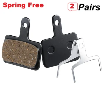 Bicycle Disc Brake Pads and spring 4 pcs Pads 2pcs Spring Oil Brake Shoe