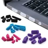 Dust Plug - 16Pcs/Set Anti Dust Plug For Laptop Silicone Cover Stopper Laptop dust plug laptop dustproof usb dust plug Computer Accessories