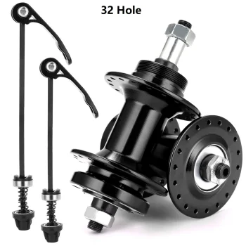 32 Hub Moutain Bicycle Aluminium Bearing Setup hubs Bicycle Hubs 32 Hole Moutain Bicycle Alloy Disc Brake Hub Bicycle Accessories 1 pair