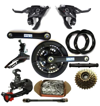Complete Set of 21 Speed Bicycle Gear Bike parts Bicycle Accessories