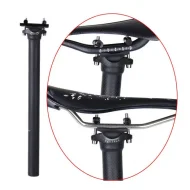Full Aluminum Alloy 6061 Seat Tube saddle pole 300mm Bicycle Seatpost 27.2 Mountain Road Bike Seat Tube Saddle Post, carbon seat post 31.6mm