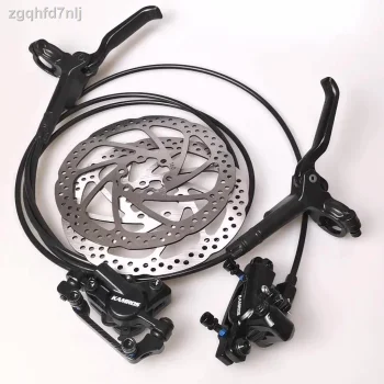 Kamros Hydraulic Brakes with Rotor Set FRONT REAR Full set 2pc Disc Free