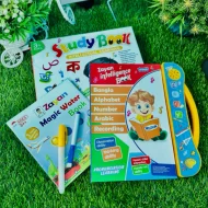 Rechargeable Intelligence baby Book for Kids, Interesting Preschool Learning Book Bangla Version