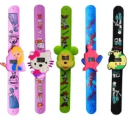 1Pcs Digital Scale Strip Watch For Kids- Boys & Girls, Silicone Slap Band Digital Watch for Kids
