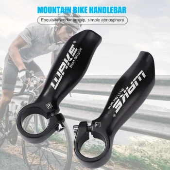 1Pair Road Mountain Bicycle Handlebar Horns On Bicycle Handlebar Bike Bar End 22 2mm Bicycle Steering Wheel Carbon Handlebar Bar