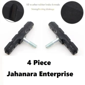 Bicycle V brake sho bicycle break pads Rubber V brake shoes 2 Pair Meghna Brand