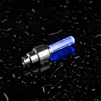 2PCS PAIR Bicycle Light LED Valve Light Tire Safety Warning Flashlight Spoke Light