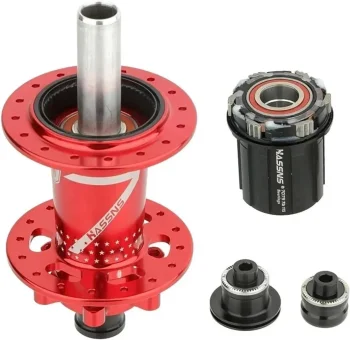 HASSNS PRO7 MTB Hub 7 8 9 10 11 12 Speed 6 Pawl Hubs 24 32 Holes Bearing Noisy Cube Freehub HG XD MS Quick Release Bolt Hub MS Colorful 24H