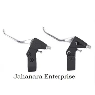 Aluminum Bicycle Brake Handle 2 finger Mountain Bike Cycling Brake Levers Bike Bicycle V Brake Bicycle Accessories 2 pcs
