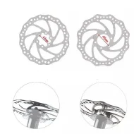 44 48mm Disc Brake Rotor Center Lock 6 Bolt Rotor Adapter Aluminium MTB Road Bicycle Disc Brake Rotor Convert Adapters