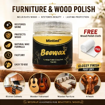 Beewax Wood Polish Polisher Polishing Compound Wax Floor Seasoning Furniture