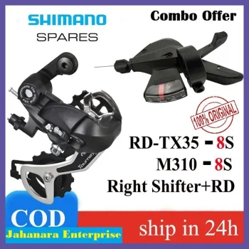 Combo Offer Altus Shifter SL-M310 Tourney RD-TX35 Shifter RD 8 Speed Groupset MTB Parts (Rd+Shifter)