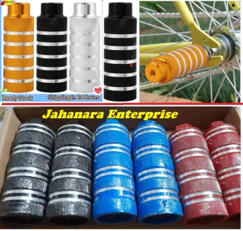 Bicycle Metal Heavy Duty Foot Stand Pegs Rear Stunt Footrest Bike Accessories Big Size Aluminium