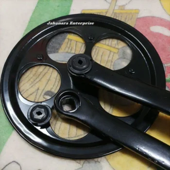 bicycle single Gear Nut bottom system Crank set Bike
