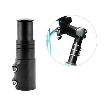 Bike Handlebar Fork Stem Riser Extender Extension Mountain Bike Aluminum Alloy Stem Front Head Up Raiser Adapter Bicycle Parts