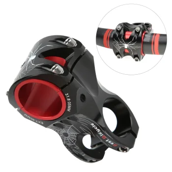 Wake Spider Bike Stem 31 8mm Adjustable Bicycle Stem Aluminum Alloy Short Handlebar Stem for Road Bicycle Mountain Bike