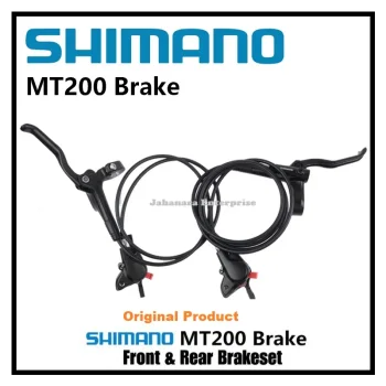 shimano Oil Brake MT200 Brake bicycle bike mtb Hydraulic Disc brake mountain bike Brake Update from M315 Brake 800 1450mm Fron Rear Brakeset