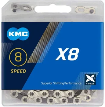KMC Men s X8 Chain With Joining Link