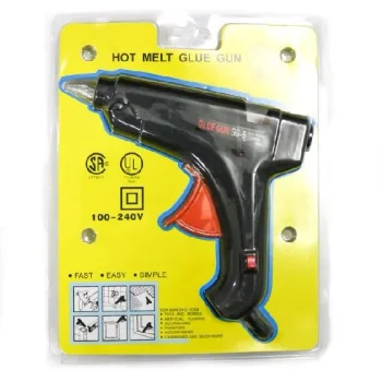 Glue Gun With 5 Glue Stick Combo Pack 100W Hot Melt 100 Watt Glue Gun For Diy Art Crafts Joint Repair Soldering Iron