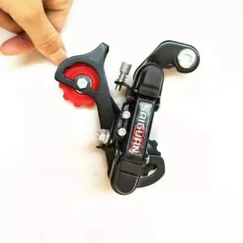 Bike Rear Mech Gear Derailleur 6 7 Speed Hanger Black for bike with steel frames