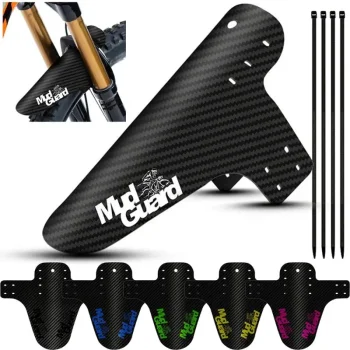 2-Piece Bicycle Fender Portable Road Mountain Bike Mud Guard Bike Front Rear Wheel Mudguard Ultralight MTB Fender