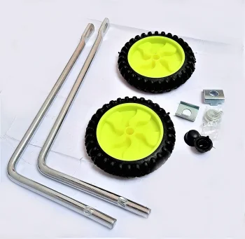 Cycle Side Supporter Wheel Set for 20 inch Bicycle Plastic and Steel Bicycles Side Supporter Indian