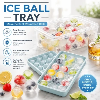 33 Ice ball maker mold, Ice ball maker Cube Tray, Ice Cube Tray Balls