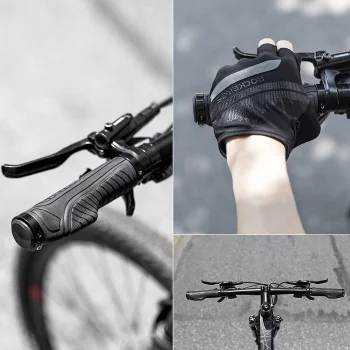 Mountain Bike Grips Silicone Sponge Bicycle Grips MTB Road Anti slip Shockproof Handles For Bicycle Ultralight Cycling Handlebar