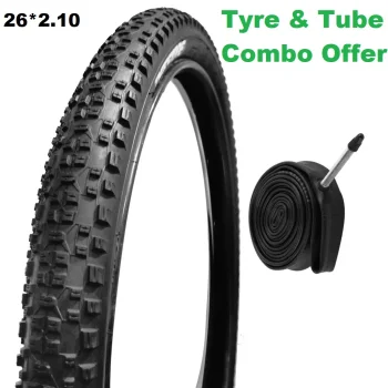 Meghna MTF Mtraxx Tyre Tube 26x2 10 1pc Tyre and 1pc Tube