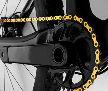 KMC X8 93 6 7 8 Speed Chain for Trekking 116 Links Golden Plated