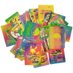 55 Pcs Pokemon Rainbow Cards Rainbow Foil Set English Version Thumbnail 2
