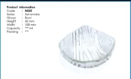 rystal Glass Bati Set Snack Bowl Set Ice cream set Firni Bati Set 6 Pcs Thumbnail 2