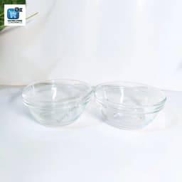 6 Pcs Round Glass Bowl Set Elegant Transparent Bowls for Serving Salads Snacks Desserts Thumbnail 2