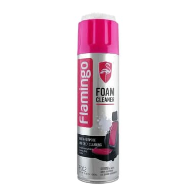 Flamingo Multi Purpose Foam Cleaner for Deep Cleaning Car Interior Leather Carpet and Upholstery 650 ML Car foam cleaner spray Car Cleaner Foam Cleaner Spray Suitable for car seats Dashboard Cleaner Car Cleaning Upholstery Spray