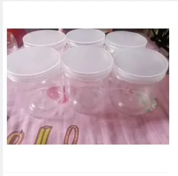 Image of Premium Plastic Jar For Masala Storage- 500 Ml Capacity - Set Of 6 Pieces - Keep Your Spices Fresh And Easily Accessible With This Convenient Set
